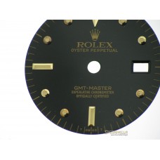 Quadrante Rolex Gmt Master nero Trizio Nipple dial ref. 16753 - 16758 nuovo N. 10